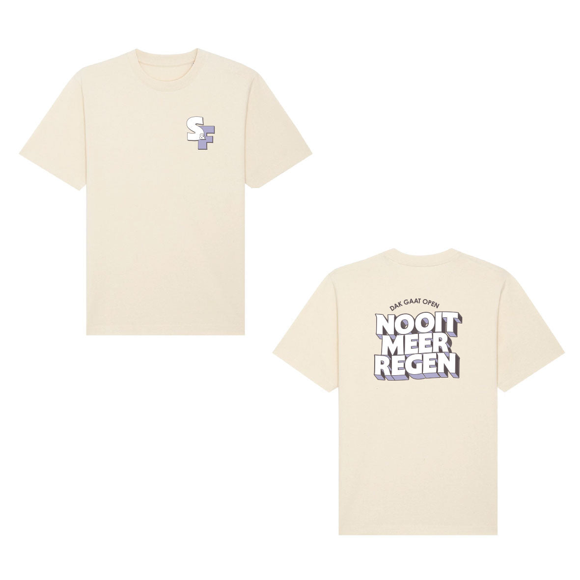 T-Shirt Nooit Meer Regen