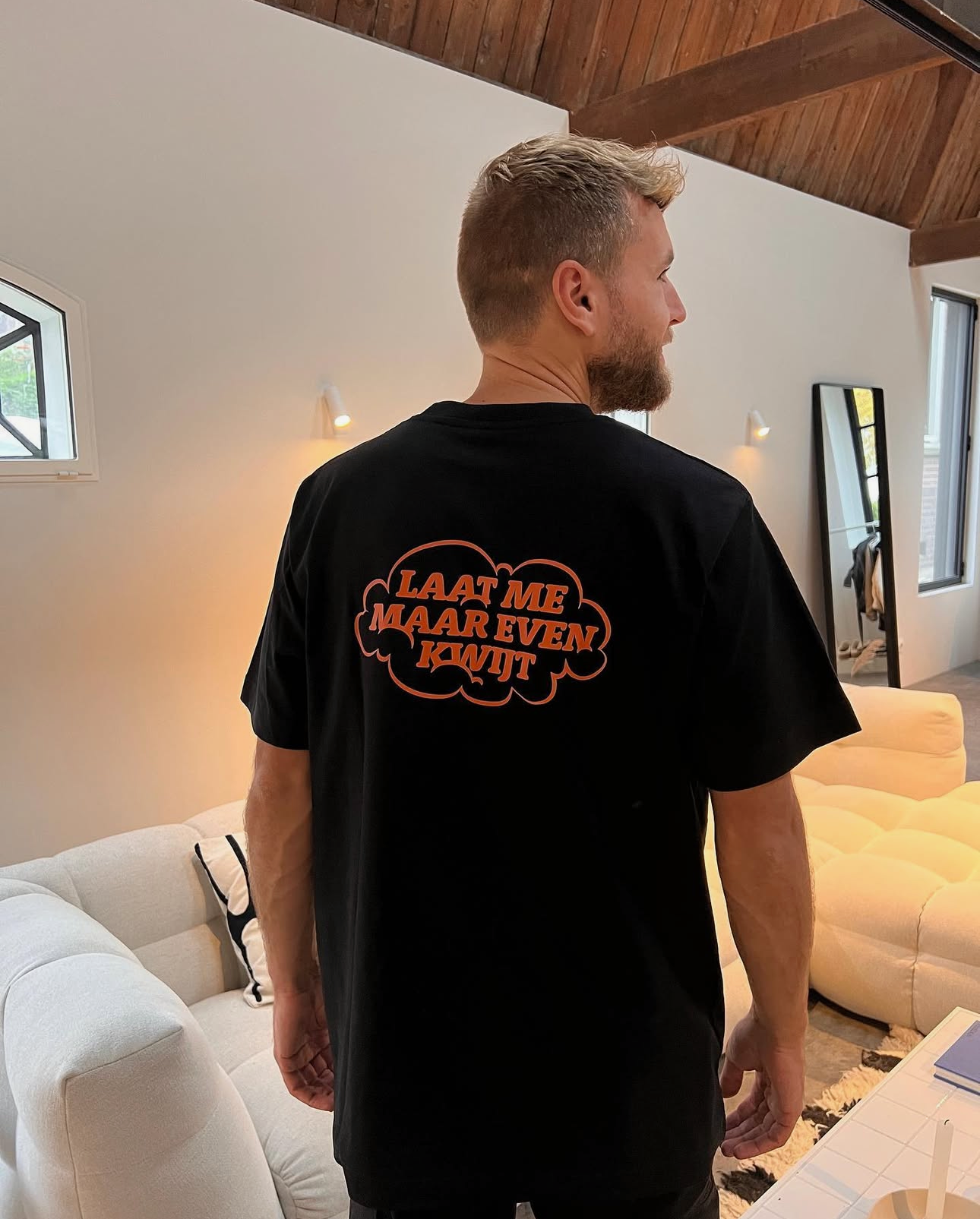 T-Shirt Kwijt zwart