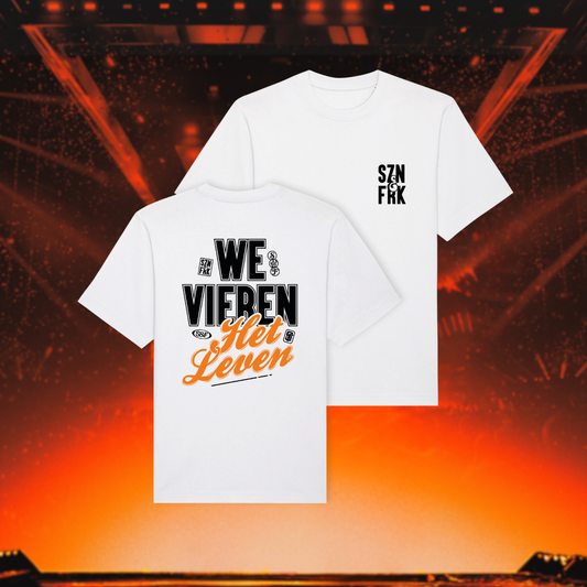 T-Shirt | We vieren het leven wit
