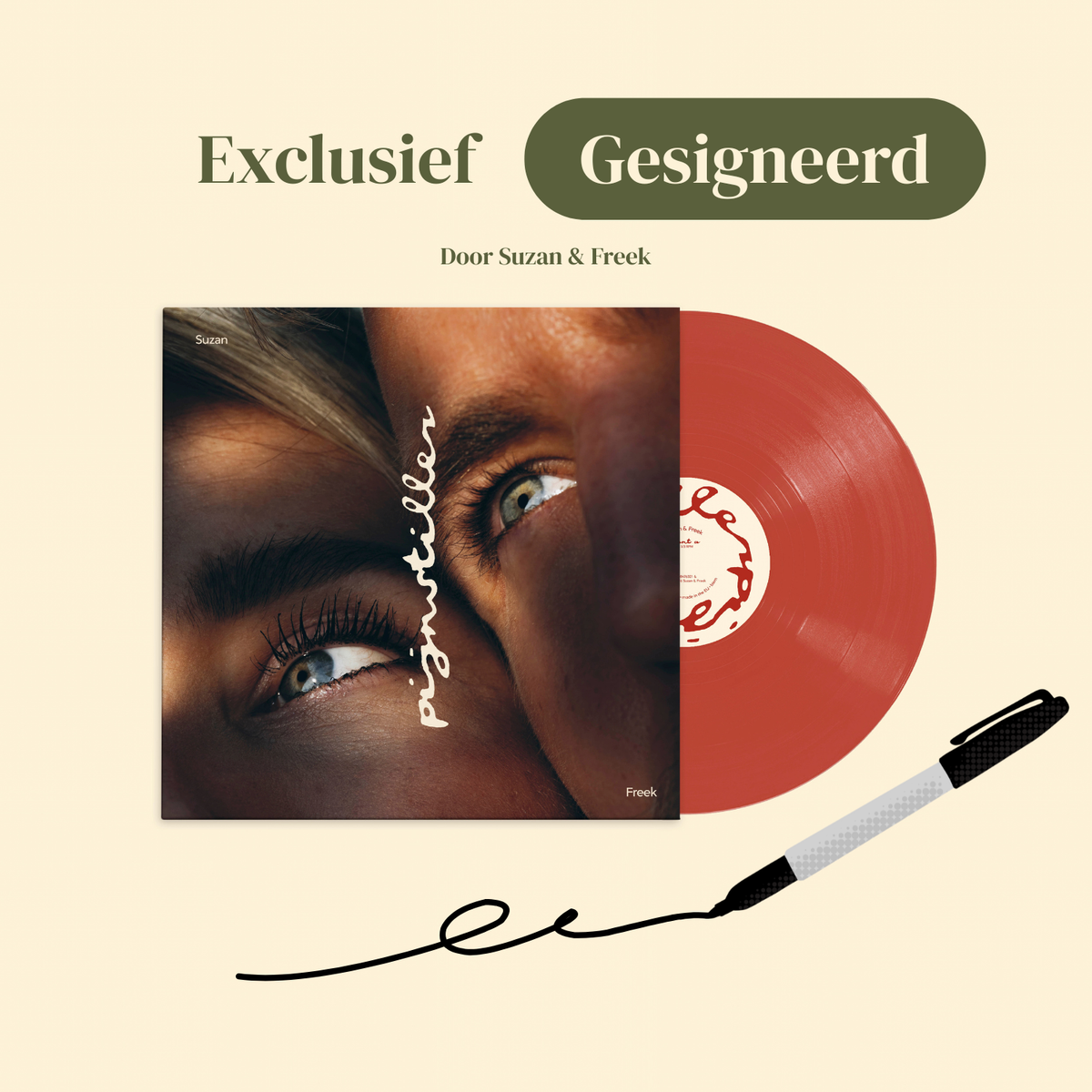 Pijnstiller | LP | GESIGNEERD