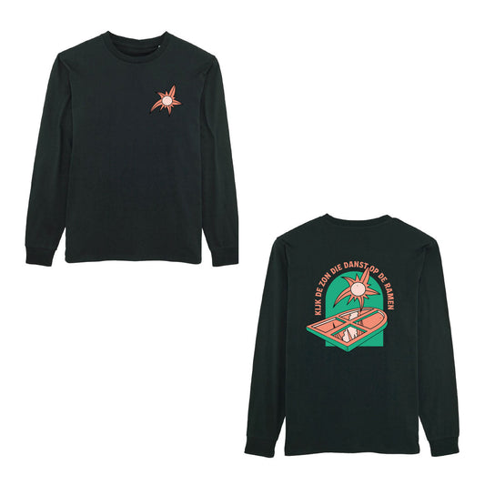 Longsleeve Kijk De Zon Die Danst Op De Ramen