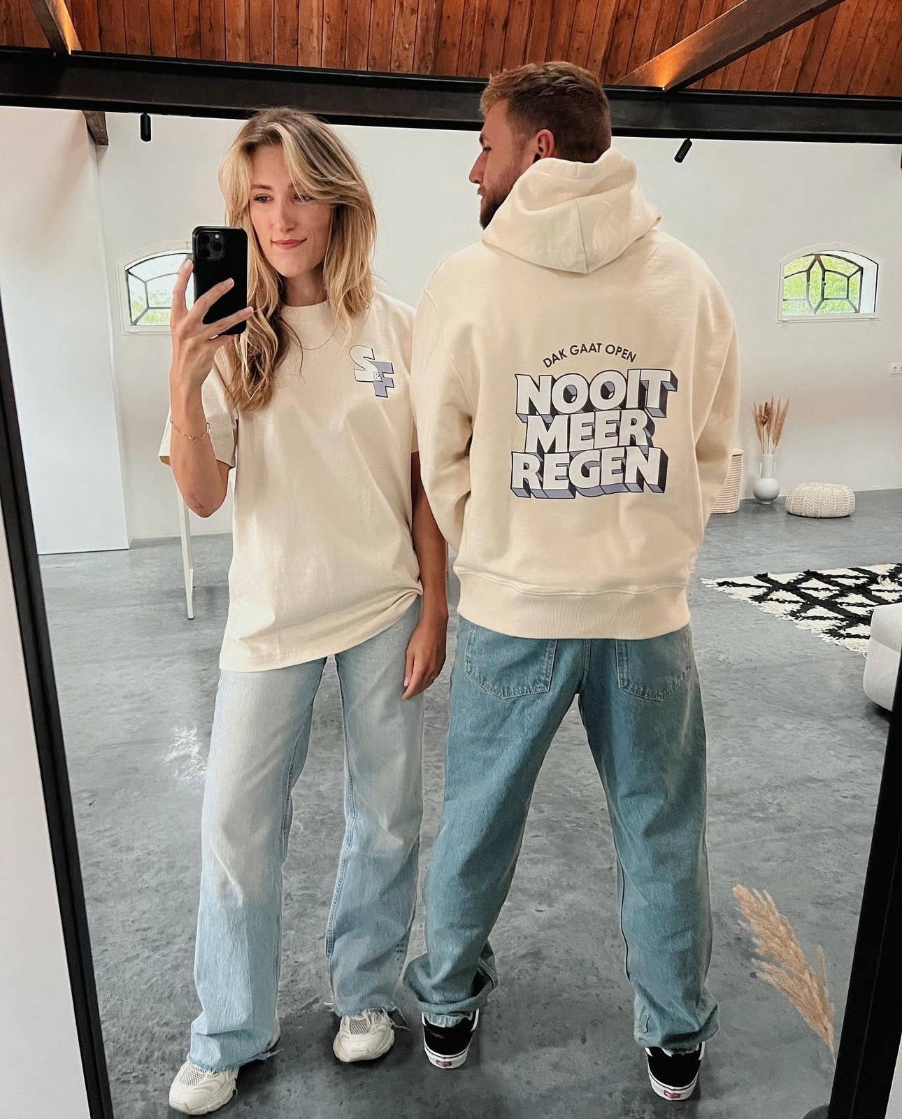 T-Shirt Nooit Meer Regen